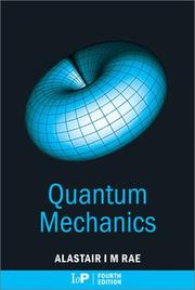 Cover of Quantum Mechanics by Alastair I. M. Rae