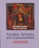 Front cover of Families, schools, and communities by Chandler Barbour