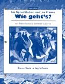 Cover of Wie Geht's? An Introductory German Course by Dieter Sevin