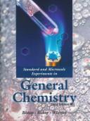 Front cover of Standard and Microscale Experiments in General Chemistry by Carl B. Bishop