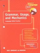 Cover of Elements of language by Lee Odell