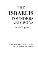 Front cover of The Israelis by Amos Elon