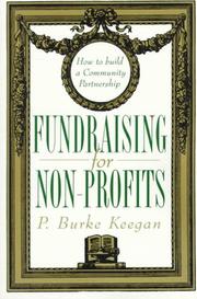 Front cover of Fundraising for Nonprofits by P. Burke Keegan
