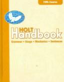 Cover of Holt Handbook by John E. Warriner