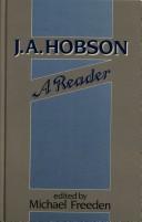 Front cover of J. A. Hobson by John Atkinson Hobson