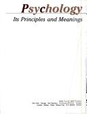 Cover of Psychology by Lyle E. Bourne