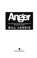 Cover of Anger by Bill Landis