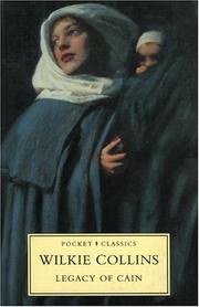 Front cover of The legacy of Cain by Wilkie Collins