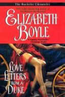 Front cover of Love Letters From a Duke by Elizabeth Boyle