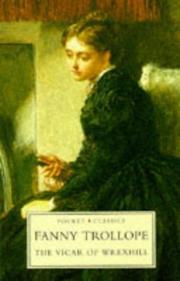 Front cover of The vicar of Wrexhill by Frances Milton Trollope