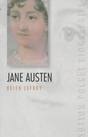 Cover of Jane Austen by Helen Lefroy