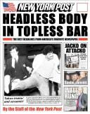Front cover of Headless Body in Topless Bar by Staff Of The New York Post