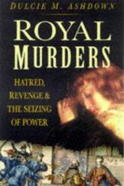 Cover of Royal murders by Dulcie M. Ashdown