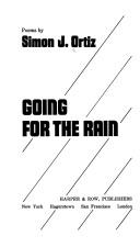 Cover of Going for the rain by Simon J. Ortiz