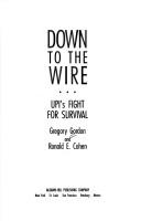 Cover of Down to the wire by Gregory Gordon