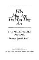 Front cover of Why men are the way they are by Warren Farrell