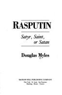 Cover of Rasputin by Douglas Myles