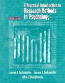 Front cover of A practical introduction to research methods in psychology by Eugene B. Zechmeister