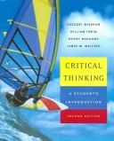 Front cover of Critical Thinking by Gregory Bassham