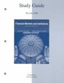Front cover of Study Guide t/a Financial Markets and Institutions by Anthony Saunders