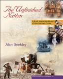 Cover of The Unfinished Nation by Alan Brinkley