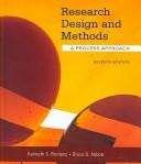 Cover of Research design and methods by Kenneth S. Bordens