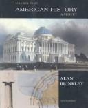 Cover of American History: A Survey, Vol. 1 by Alan Brinkley