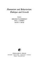 Cover of Humanism and behaviorism by Abraham Wandersman