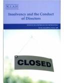 Front cover of Insolvency And the Conduct of Directors by Unknown