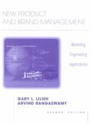 Front cover of New Product and Brand Management by Gary L. Lilien