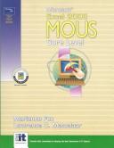 Front cover of Microsoft Excel 2002 MOUS by Marianne Fox