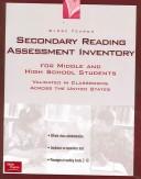 Front cover of Globe Fearon's Secondary Reading Assessment Inventory by Sharon Cook