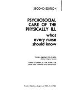 Front cover of Psychosocial care of the physically ill by Vickie A. Lambert