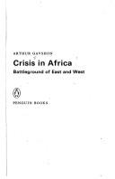 Front cover of Crisis in Africa by Arthur Gavshon