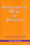 Front cover of Instrumental music for dyslexics by Sheila Oglethorpe