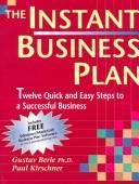Cover of The instant business plan book by Gustav Berle