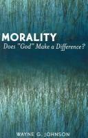 Cover of Morality by Wayne G. Johnson