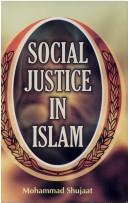 Front cover of Social Justice in Islam by Shujaat Muhammad