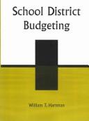 Cover of School District Budgeting by William T. Hartman
