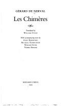 Cover of Les chimères by Gérard de Nerval