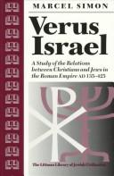 Cover of Verus Israel by Marcel Simon