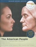 Front cover of The American people by Gary B. Nash