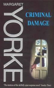 Front cover of Criminal damage by Margaret Yorke