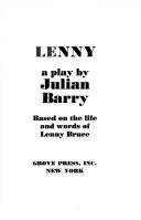 Front cover of Lenny by Julian. Barry