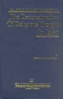 Front cover of The Reconstruction of Religious Thought in Islam by Sir Muhammad Iqbal