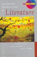 Cover of The Norton Introduction to Literature--ninth edition by Alison Booth