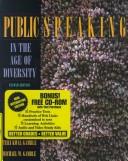 Front cover of Public Speaking in the Age of Diversity by Teri Kwal Gamble