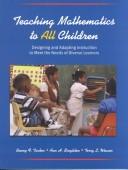 Cover of Teaching mathematics to all children by Benny F. Tucker