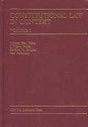 Cover of Constitutional law in context by Michael Kent Curtis