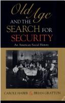 Front cover of Old age and the search for security by Haber, Carole